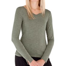 Royal Robbins Nabru Shirt - Slub Stretch Rayon, Long Sleeve (For Women) in Canopy - Closeouts