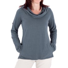 Royal Robbins Nuevo Summer Hoodie Shirt - Hemp-Organic Cotton, UPF 30+, Long Sleeve (For Women) in Slate - Closeouts