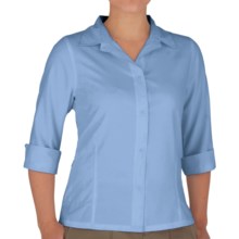 Royal Robbins Original Expedition Shirt - UPF 50+, Wrinkle Resistant, 3/4 Sleeve (For Women) in Waterfall - Closeouts