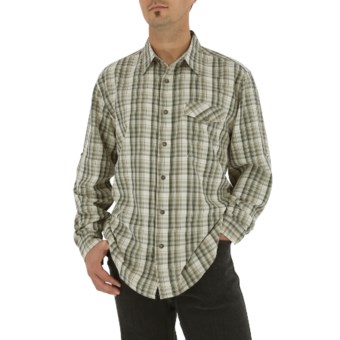 Royal Robbins Oso Plaid Shirt - Long Sleeve (For Men) in Soapstone