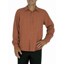 Royal Robbins Piru Plaid Shirt - UPF 30+, Long Sleeve (For Men) in Henna - Closeouts