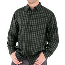 Royal Robbins Piru Plaid Shirt - UPF 30+, Long Sleeve (For Men) in Jet Black - Closeouts