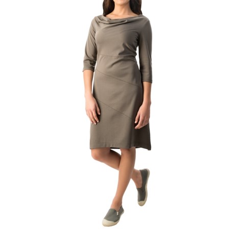 Royal Robbins Ponte Dress UPF 50+, 3/4 Sleeve (For Women)
