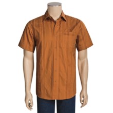 Royal Robbins Riviera Shirt - Cotton Dobby, Short Sleeve (For Men) in Sienna - Closeouts