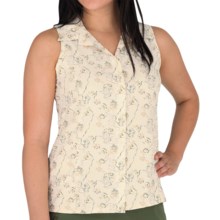 Royal Robbins Rosa Print Expedition Ripstop Shirt - UPF 40, Sleeveless (For Women) in Daffodill - Closeouts