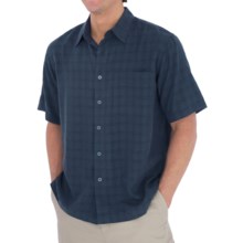 Royal Robbins San Juan Shirt - UPF 20, Short Sleeve (For Men) in Black Iris - Closeouts
