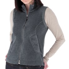 Royal Robbins Soma Vest - Houndstooth Fleece (For Women) in Slate - Closeouts