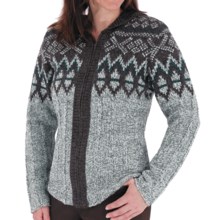 Royal Robbins Sonora Hoodie Sweater - Full Zip (For Women) in Charcoal - Closeouts