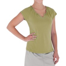 Royal Robbins Tadmor Shirt - Organic Cotton, Short Sleeve (For Women) in Avocado - Closeouts