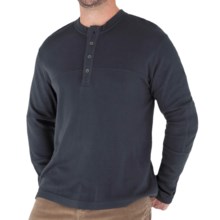 Royal Robbins The Duke Henley Shirt - UPF 25+, Long Sleeve (For Men) in Dark Pewter - Closeouts