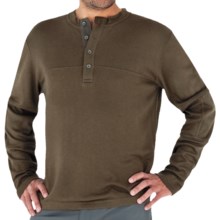 Royal Robbins The Duke Henley Shirt - UPF 25+, Long Sleeve (For Men) in Timber - Closeouts