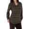 Royal Robbins Transit Plaid Tunic Shirt - Brushed Cotton, Long Sleeve (For Women) in Timber