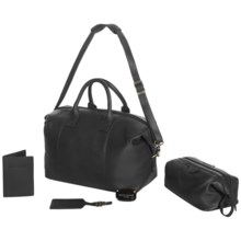 61%OFF 非ローリング荷物 ロイスレザーウィークエンダーダッフルバッグ - ラグジュアリートラベルギフトセット Royce Leather Weekender Duffel Bag - Luxury Travel Gift Set画像