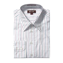 RTK Shirts Multicolor Stripe Dress Shirt - Cotton, Long Sleeve (For Men) in Blue/Pink/White - Closeouts