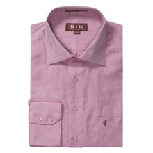 RTK Shirts Royal Oxford Dress Shirt - English Spread Collar, Long Sleeve (For Men) in Pink/White - Closeouts