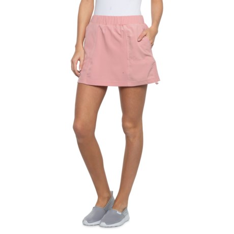 Mountain and Isles Ruched Skort (For Women) - BLUSH (XL )