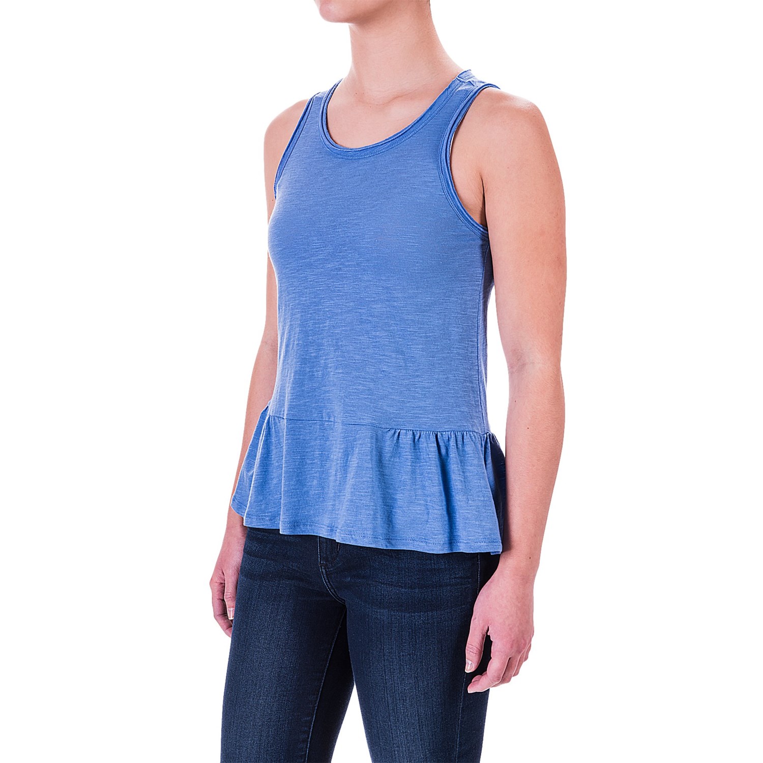 RuffleHem Tank Top (For Women) Save 86