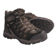 Rugged Shark Attitude Mid Lightweight Hiking Boots - Waterproof, Insulated (For Men) in Brown/Black/Orange - Closeouts