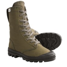 Ruko Canvas Desert Boots (For Men and Women) in Olive - 2nds