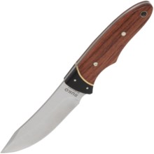 Ruko Fixed Blade Hunting Knife with Pakkawood Handle - Straight Edge in See Photo - Closeouts