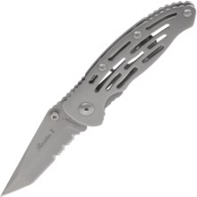 Ruko Raider I Folding Pocket Knife - Combo Edge, Frame Lock in See Photo - Closeouts