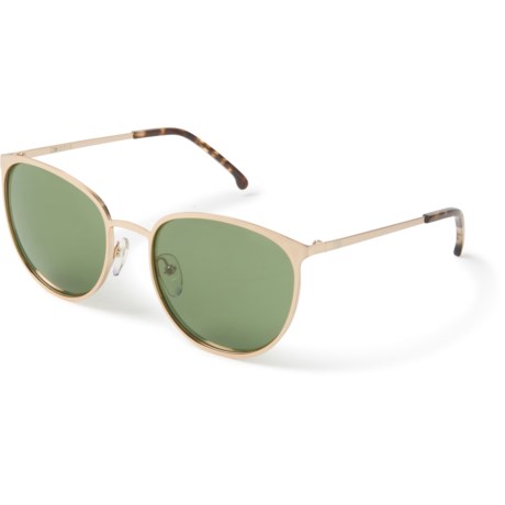 Otis Rumours Sunglasses - Glass Lenses (For Women) - GOLD/GREEN ( )