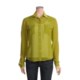 Ryan Michael Chiffon Western Shirt - Silk, Long Sleeve (For Women)