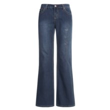 Ryan Michael Elly Jeans - Flared Leg (For Women) in Indigo - Closeouts