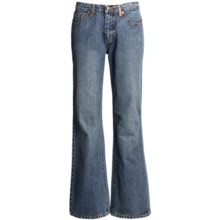 Ryan Michael Ring Denim Jeans - 13 oz. Cotton (For Women) in Light Denim - Closeouts