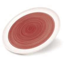Sagaform Breakfast Plates - Set of 2 in Red/White - Closeouts
