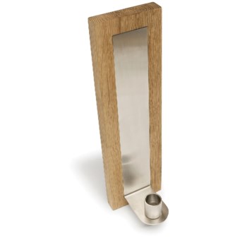 Sagaform Edge Wall-Mount Candle Holder in Oak