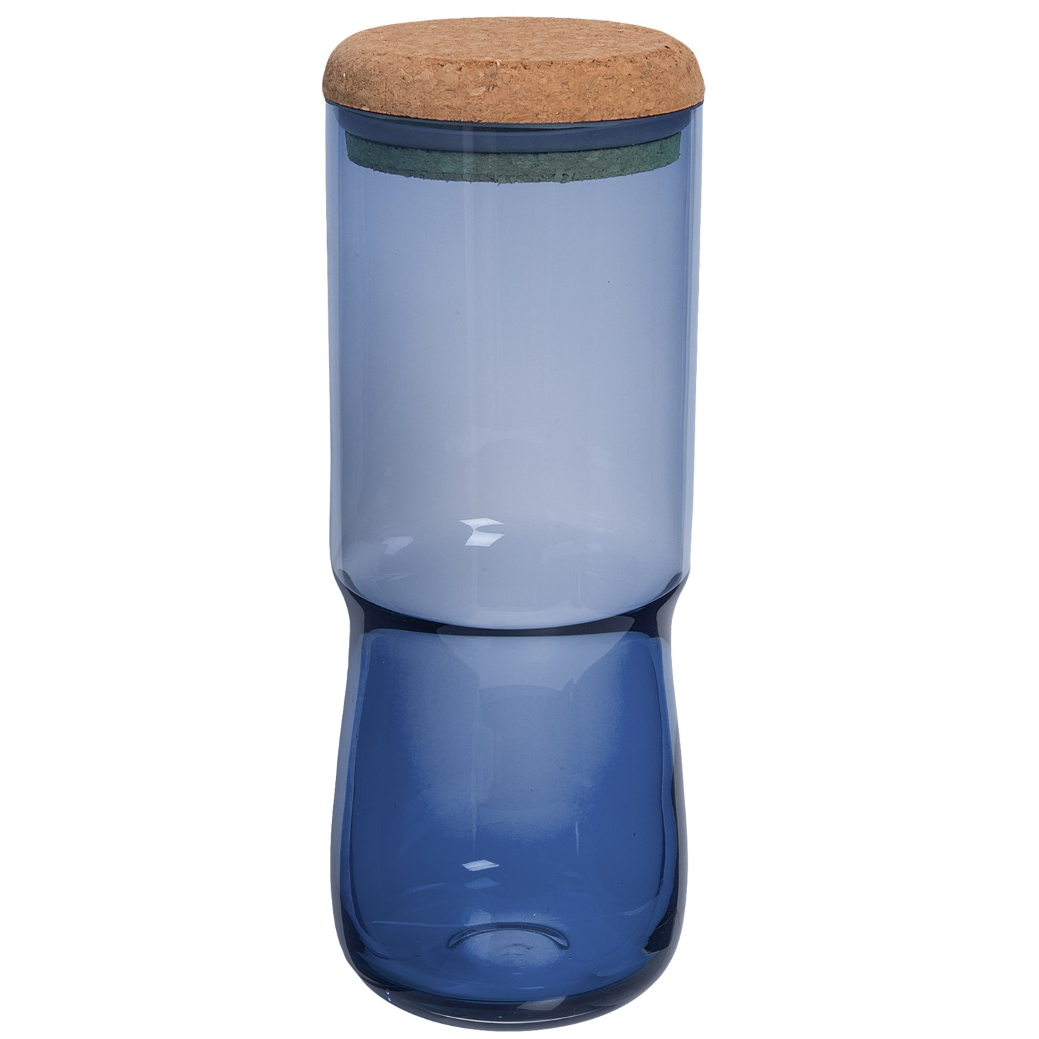sagaform sea glasbruk aqua jar with cork lid large sagaform sea glasbruk aqua jar with cork lid large