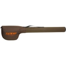 Sage 4-Piece Rod and Reel Combo Case in Brown - Closeouts