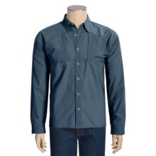 Sage Guide Fishing Shirt - UPF 30, Long Sleeve (For Men) in Ocean - Closeouts