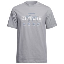 Sage Saltwater T-Shirt - Short Sleeve (For Men) in Smoke - Closeouts