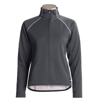 Sage Soft Shell Jacket (For Women) in Black