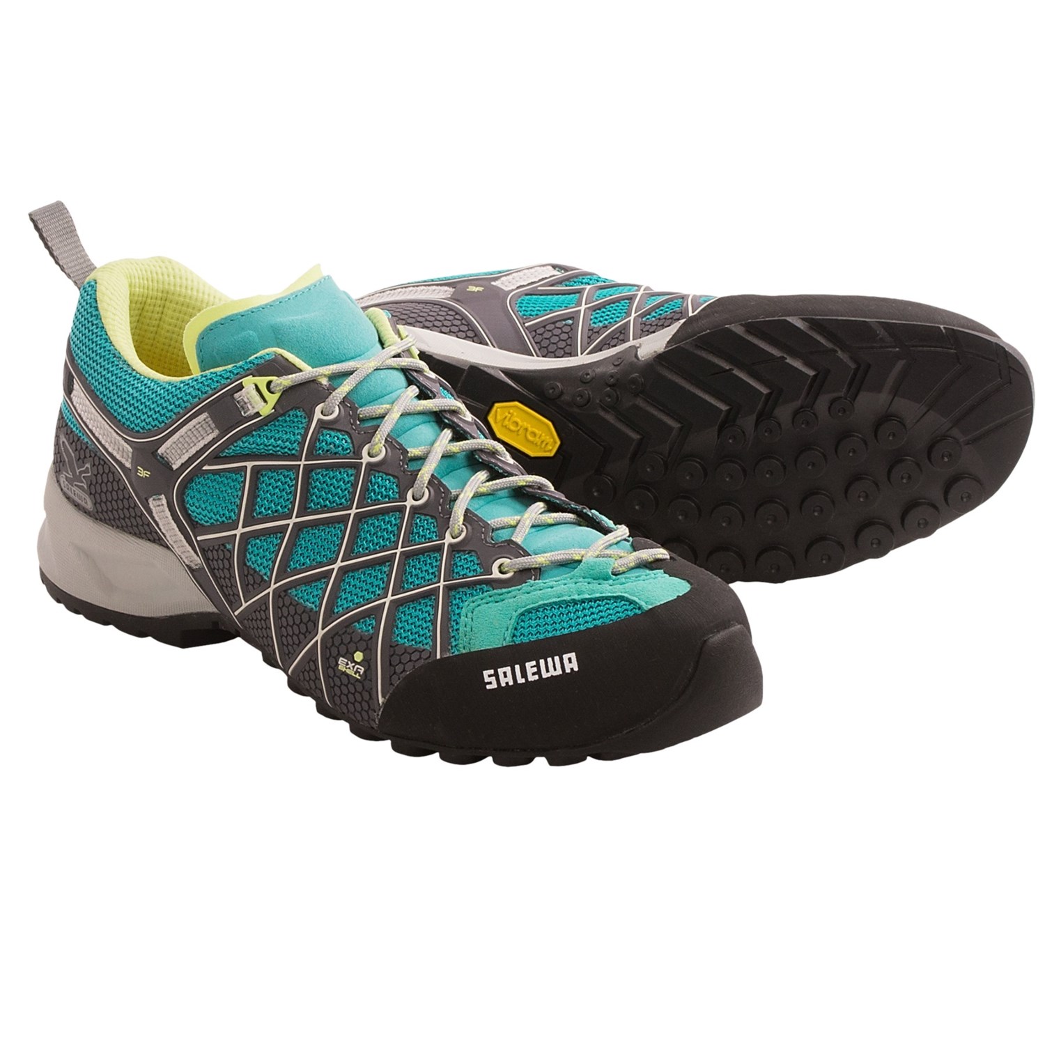 Salewa Wildfire Trail Shoes (For Women) in Atlantis/Sulphur