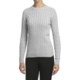 Salmon Cove Cotton Cable-Knit Sweater (For Women)