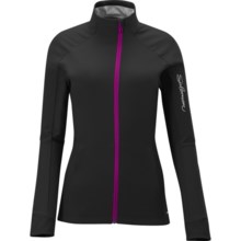 Salomon Momentum 3 Jacket - Soft Shell (For Women) in Black - Closeouts