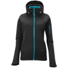 Salomon Snowtrip III Jacket - 3-in-1, Soft Shell (For Women) in Black/Bay Blue - Closeouts