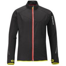 Salomon Super Fast II Jacket - Insulated (For Men) in Black/Black - Closeouts