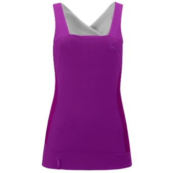 Salomon Whisper II Twinskin Tank Top - Built-In Sports Bra (For Women) in Very Purple