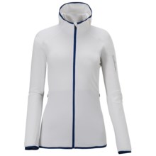 Salomon XA FZ Fleece Hoodie Sweatshirt (For Women) in White - Closeouts