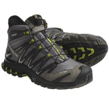 Salomon XA Pro 3D Mid Gore-Tex® Hiking Boots - Waterproof (For Men) in Swamp/Black - Closeouts