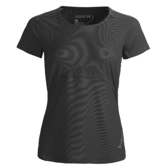 Salomon XA Shirt - Short Sleeve (For Women) in Black