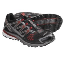 Salomon XR Crossmax Guidance Trail Running Shoes (For Men) in Black/Detroit/Bright Red - Closeouts