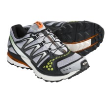 Salomon XR Crossmax Neutral Trail Running Shoes (For Men) in Aluminum/Black/Clementine - Closeouts