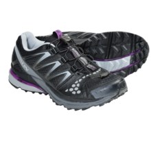 Salomon XR Crossmax Neutral Trail Running Shoes (For Women) in Black/Dark Cloud/Very Purple - Closeouts
