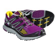Salomon XR Mission Trail Running Shoes (For Women) in Very Purple/Black/Onyx - Closeouts