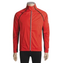 Salomon XT Wings II Jacket - Soft Shell (For Men) in Red Peppe/Raw Grey - Closeouts